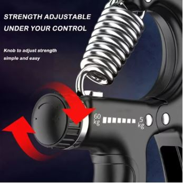 Adjustable Hand Grip Strengthener – Wrist & Finger Training Gripper for Exercise & Rehab